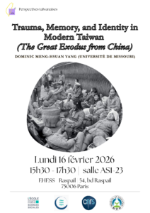 Affiche Dominic Meng Hsuan Yang